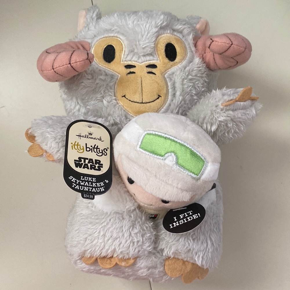 Hallmark IttyBittys - STAR WARS Luke Skywalker & Tauntaun